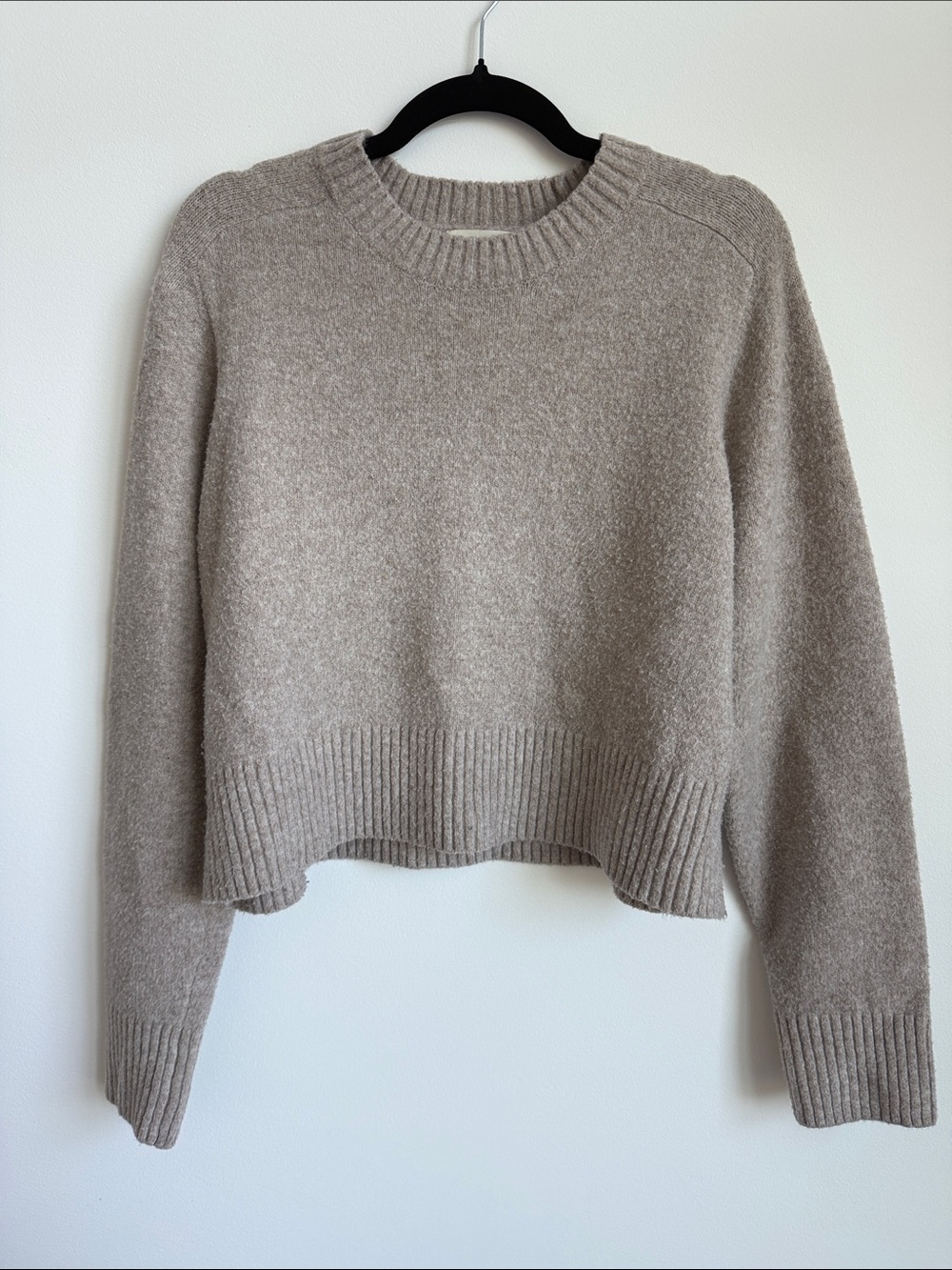 Target Women's Crewneck Sweater in Taupe